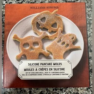 William Sonoma Halloween Pancake molds (3 Pc)